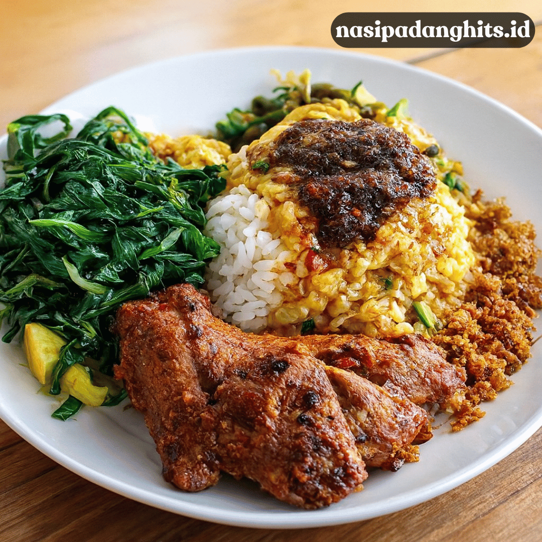 nasi padang bumbu sederhana