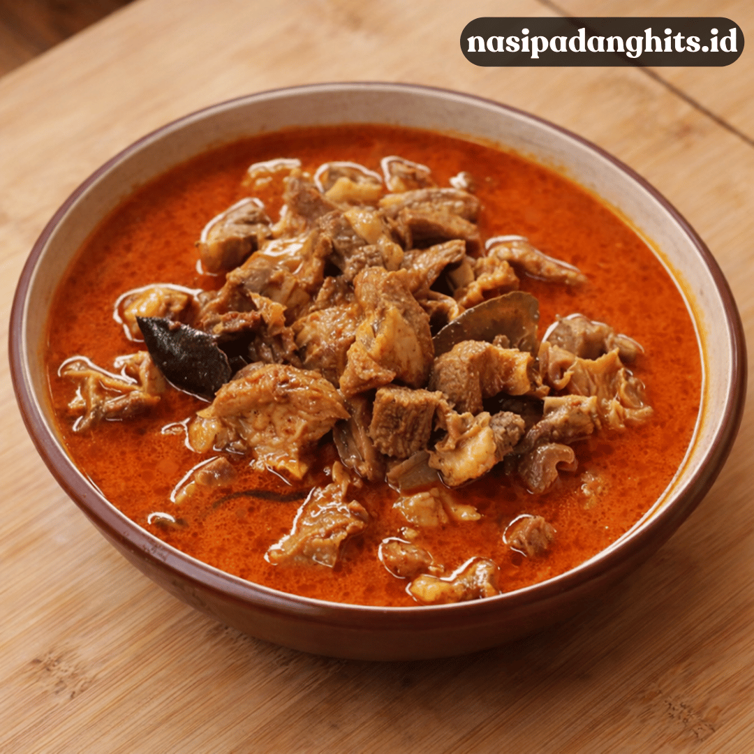 gulai cincang daging padang