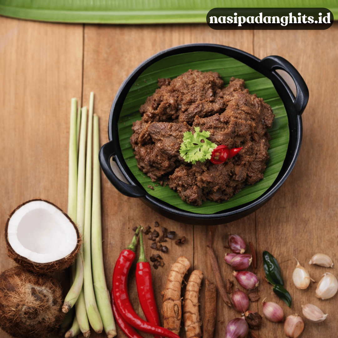 rahasia bumbu rendang Padang