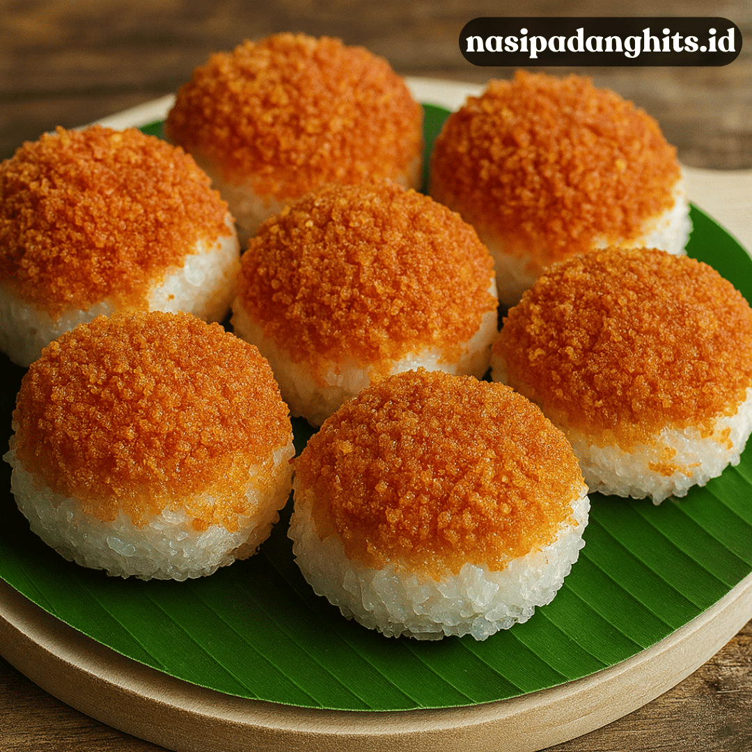 nasi padang serundeng kelapa pedas