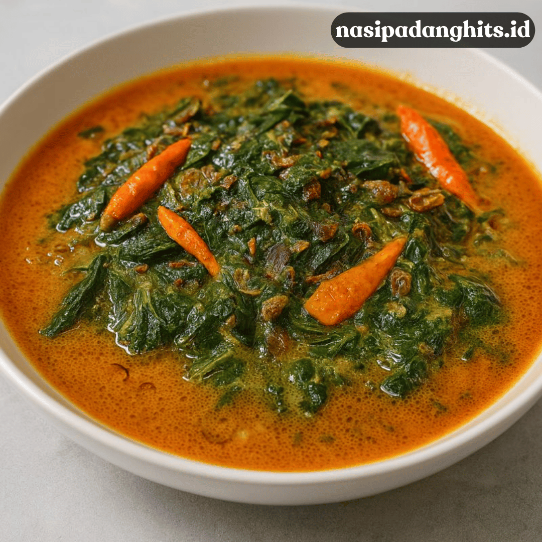 gulai daun singkong Padang