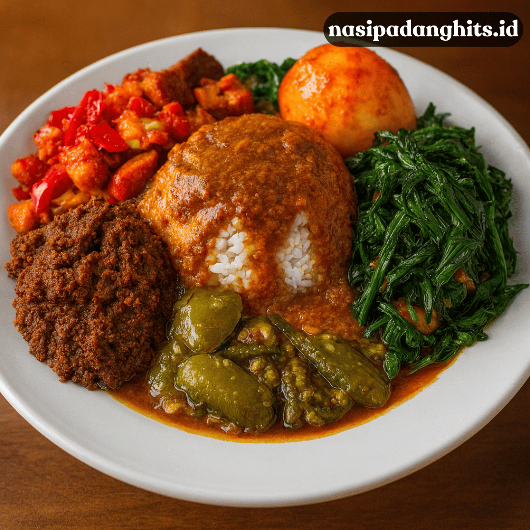 nasi padang vegetarian