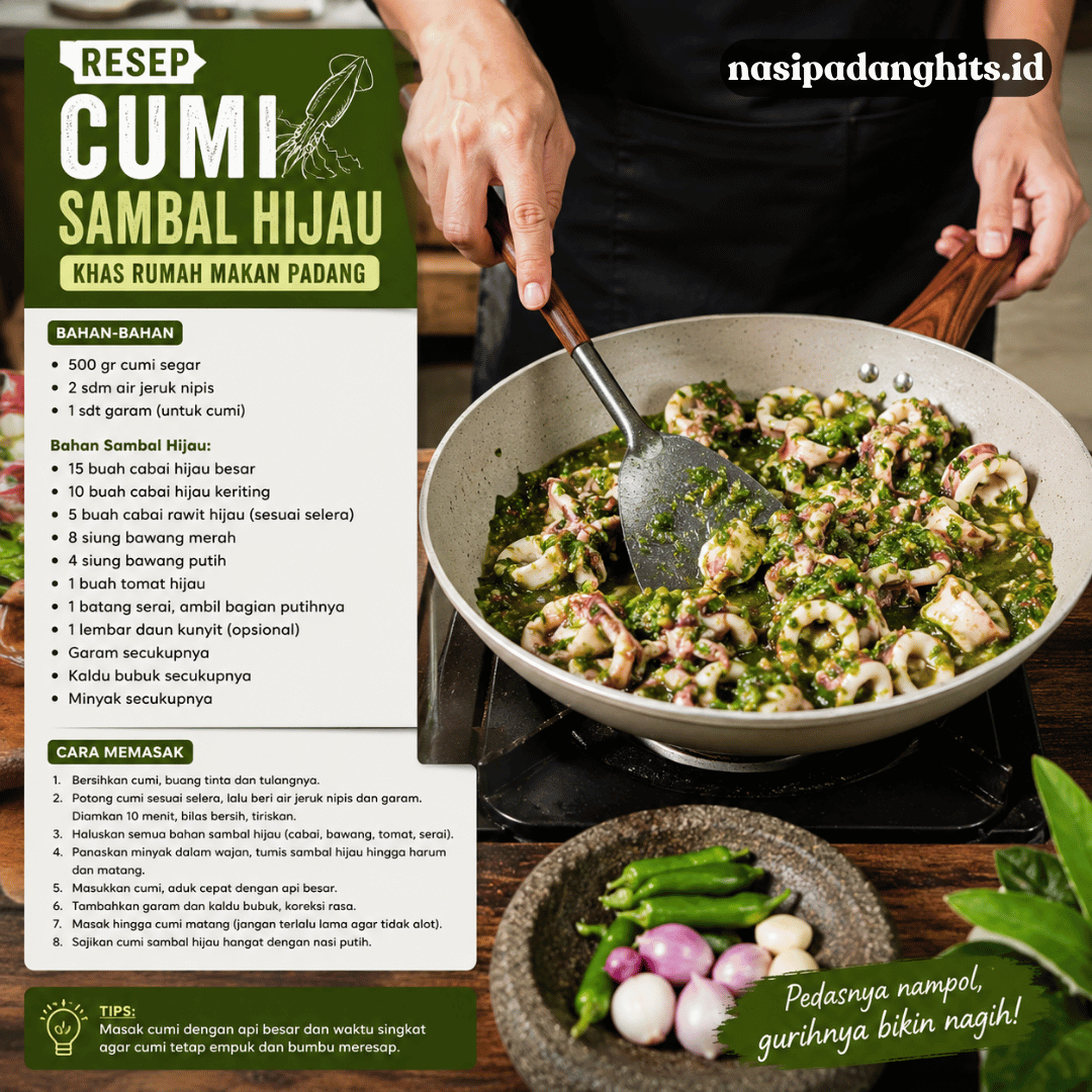 resep cumi sambal hijau